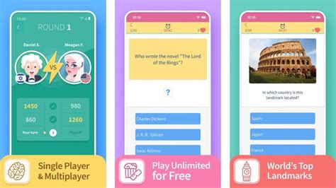 trivia mobile game.